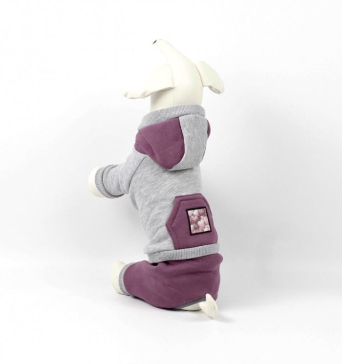 Комбінезон Зефірка трикотаж на флісі (дівчинка) S1