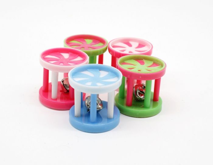 Іграшки Барабани. для котів з дзвіночком Набір 4 см. 