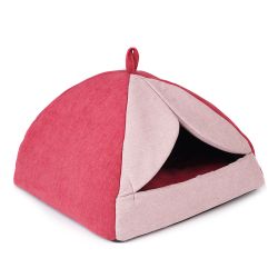 Будиночок для собак Мерседес 1 антикоготь 363939 см Червоний