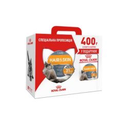 Акція сухий корм Royal Canin Hair  Skin Care 2кг + 400г в подарунок 