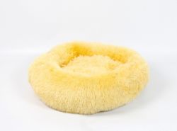 Лежак Пончик Лимонний. 5515 см.