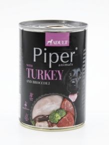 Dolina Noteci Piper Turkey and Broccoli Вологий корм для собак з індичкою та броколі 400 гр