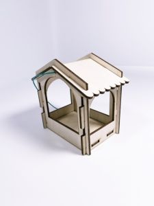 Годівниця для вуличних птахів. 11х8х12 см.