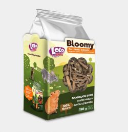 Корм LoloPets Bloomy корінь кульбаби для гризунів, 150 г