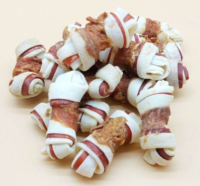 Кісточка вузлова з мясом качки 200гр 6-7см RPM002S 