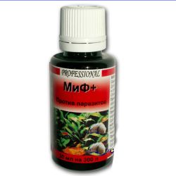 АКВА професіонал міф + проти плаваючої гнилі 30мл на 750л 