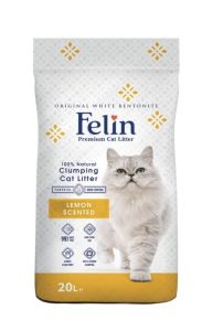 Наповнювач бентонітовий FELIN, 20л (17,2кг)  лимон