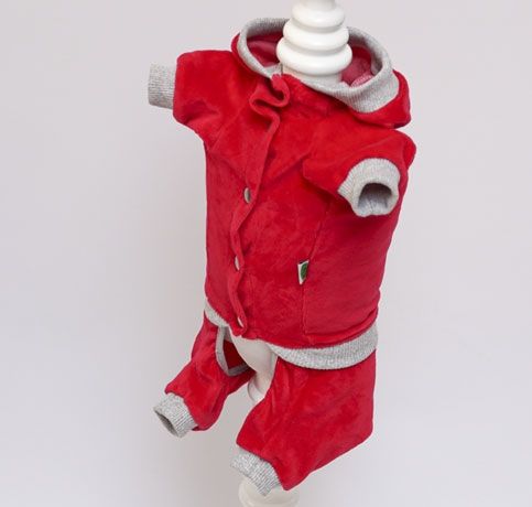 ФІФА комбінезон для собак дівчаток велюр XS