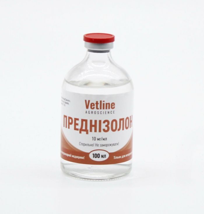 Преднізолон 1 імуномодулятор для тварин 10 мл