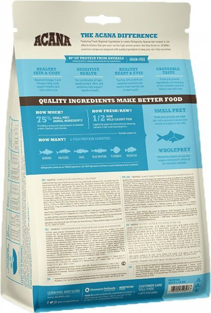 ACANA Pacifica Cat для котів 340 г