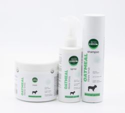 Набір для догляду за шерстю Oatmeal (маска, спрей, шампунь) -20