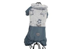 Норман комбінезон на овчині без силікону для собак хлопчиків S