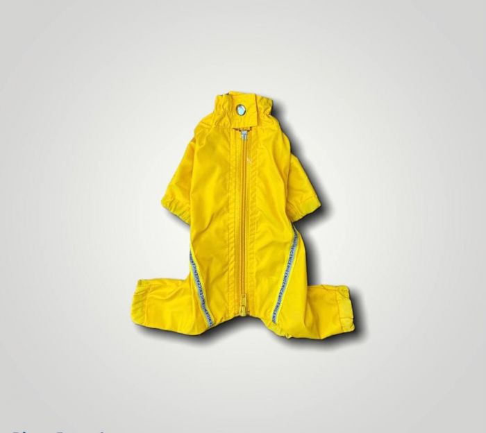 Мадрид дощовик для собак Dog Love жовтий без утеплювача L