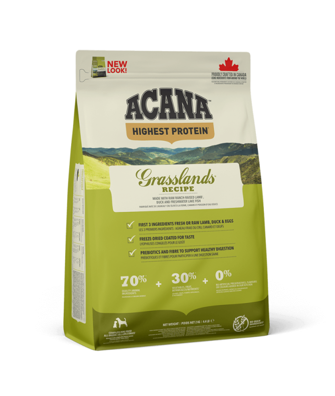 ACANA Grasslands Dog корм для собак 2 кг 2 кг