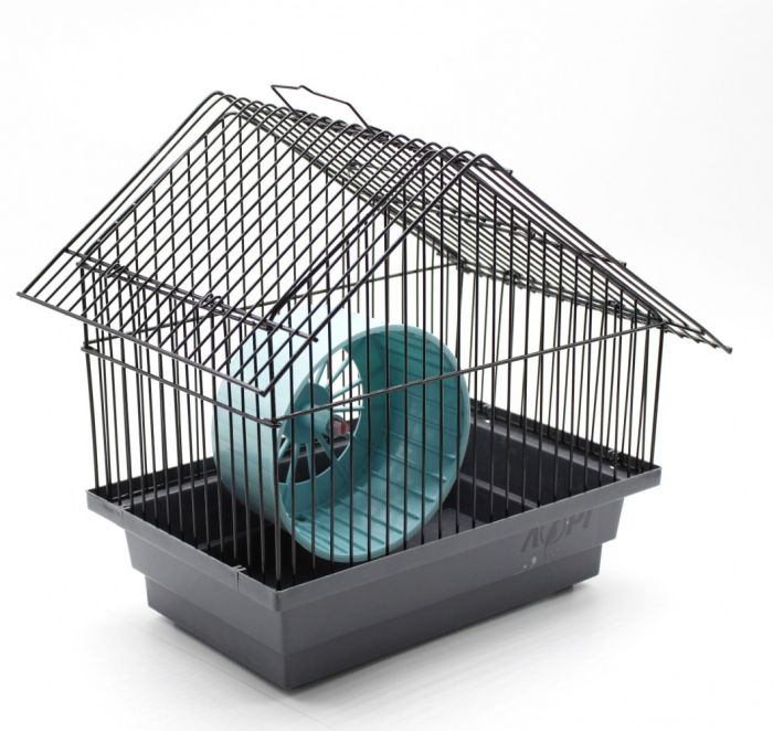 Клітка для гризунів Хатинка, Лорі 280180290 мм Цинк
