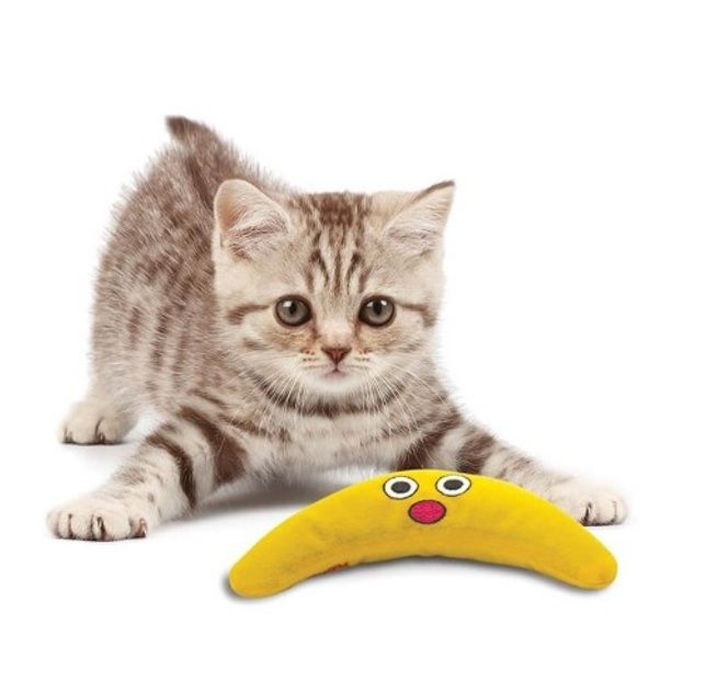 Іграшка Petstages Green Magic Boomerang для кішок Петстейджес Магічний бумеранг жовтий. 