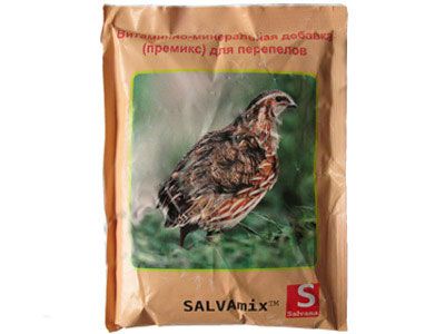 Salva Mix премікс-перепелиний 0,4 кг, Німеччина Salva Mix премікс перепелиний 0,4 кг Німеччина