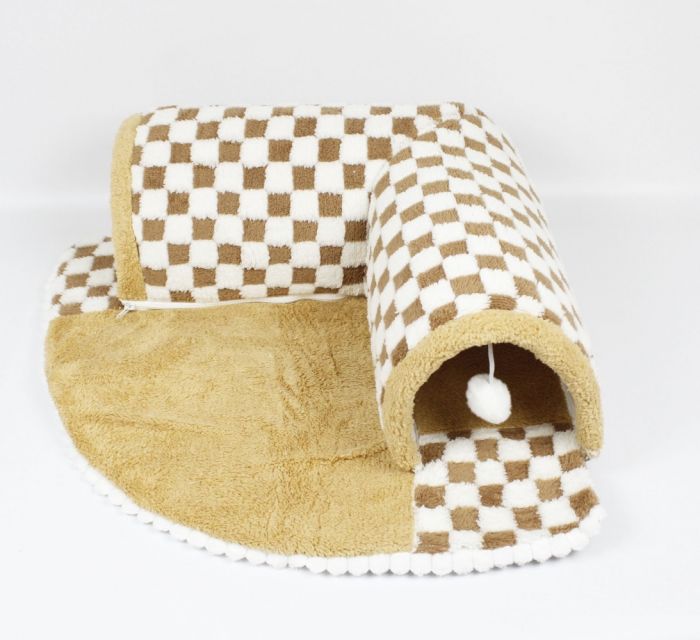 Килимок із тунелем плюшевий L 606022 см. 