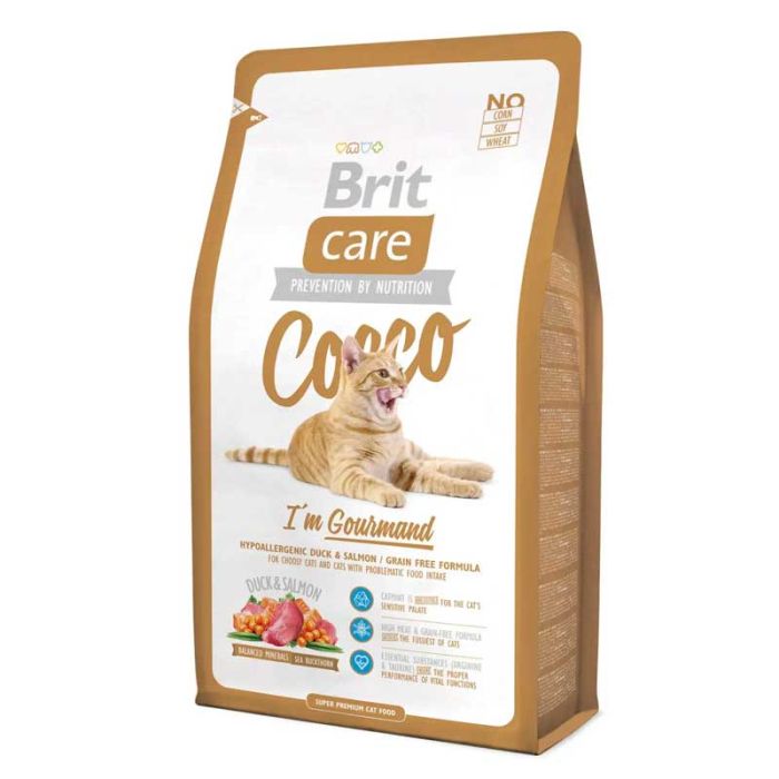 Brit Care Cat Cocco Gourmand для вибагливих кішок 0,4 кг