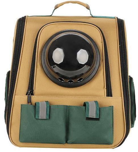 Рюкзак квадрат з ілюмінатором тканина 35х35х27 см оливка Рюкзак квадрат с иллюминатором ткань 35х35х27 см оливка