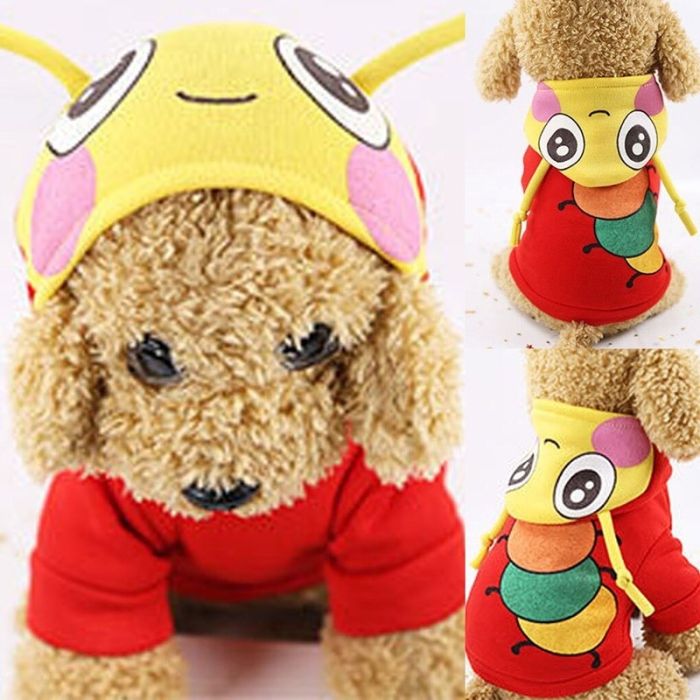 Гусениця Толстовка на флісі для собак S