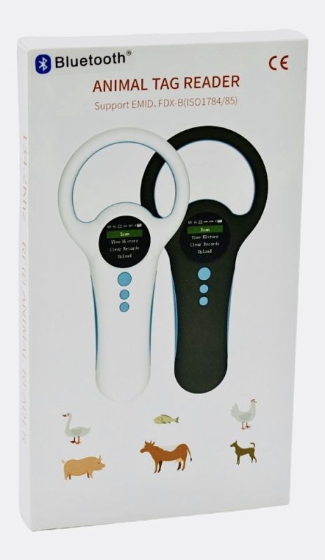Чіп Сканер мікрочіпів ветеринарний із блютусом. 