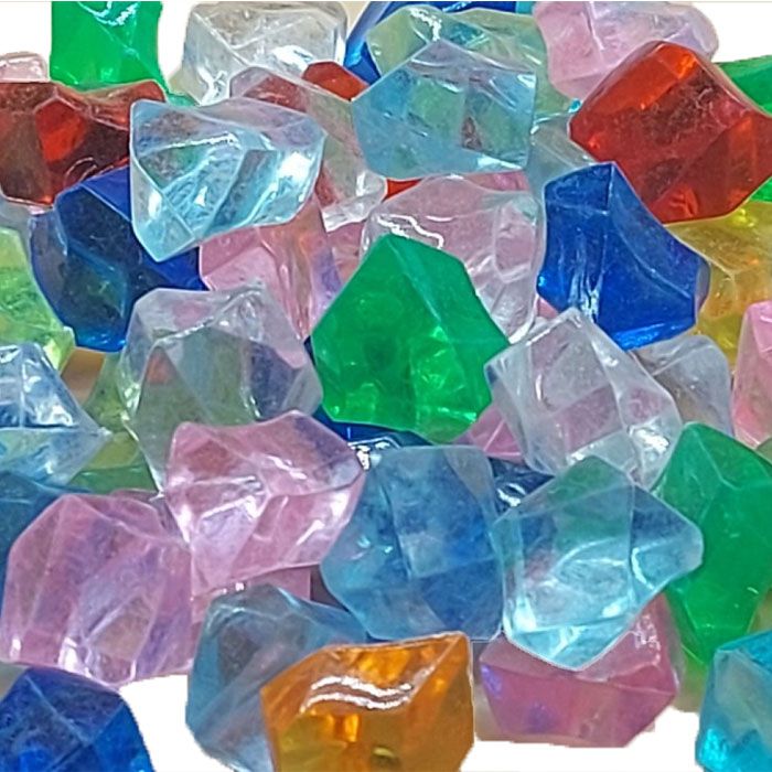 Камінчики смарагди великі 210 гр 60304 В 