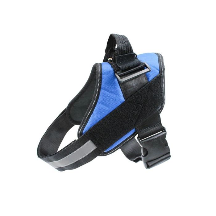 Шлея К9 для собак L 65-75 см без липучок і наклейок Синій