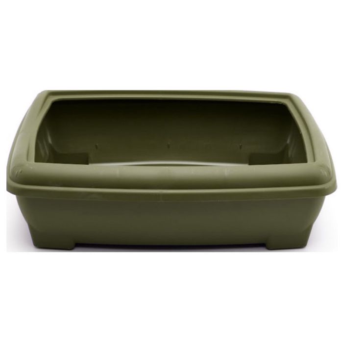 Туалет з рамкою для кішок 483415 см RELAX 218 Кофеный