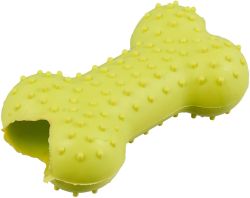 Іграшка для собак кістка для ласощів товста Міні 8 см X052
