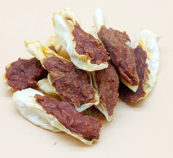 Кроляче вухо з мясом качки 200 гр DM024S 