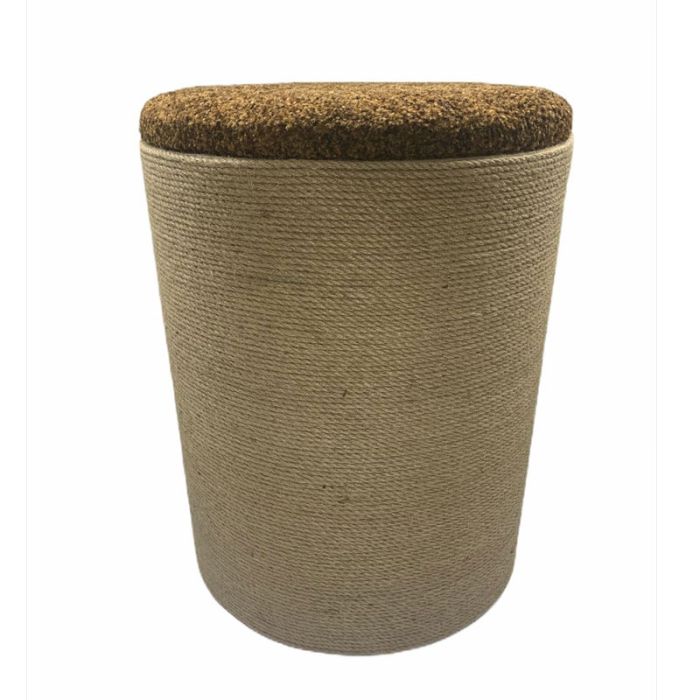 Когтеточка Троя пуфик сизаль Тканина