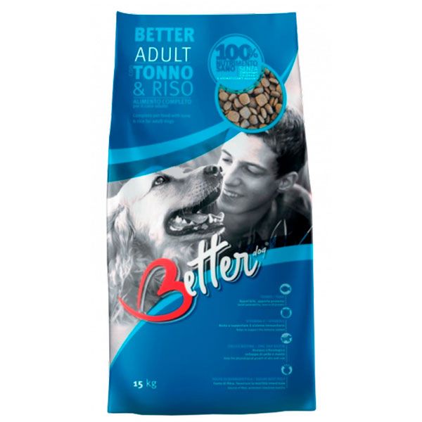Better Adult Dog Tuna  Rice з тунцем, 15 кг 