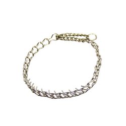 Нашийник напів строгий нікель 33 см 