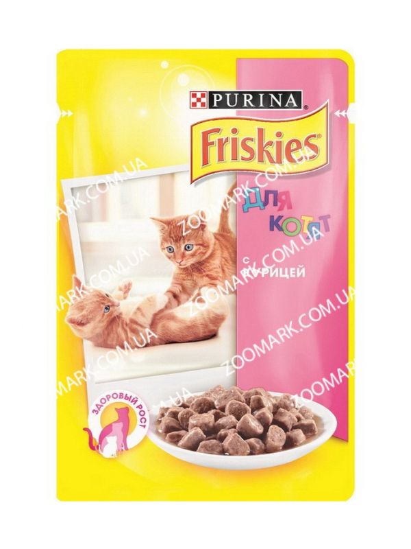 Friskies для кошенят з куркою 270 гр 