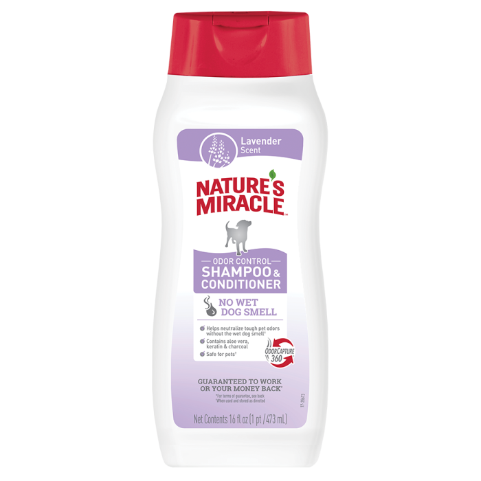 Шампунь Natures Miracle з лавандою для собак 473мл 