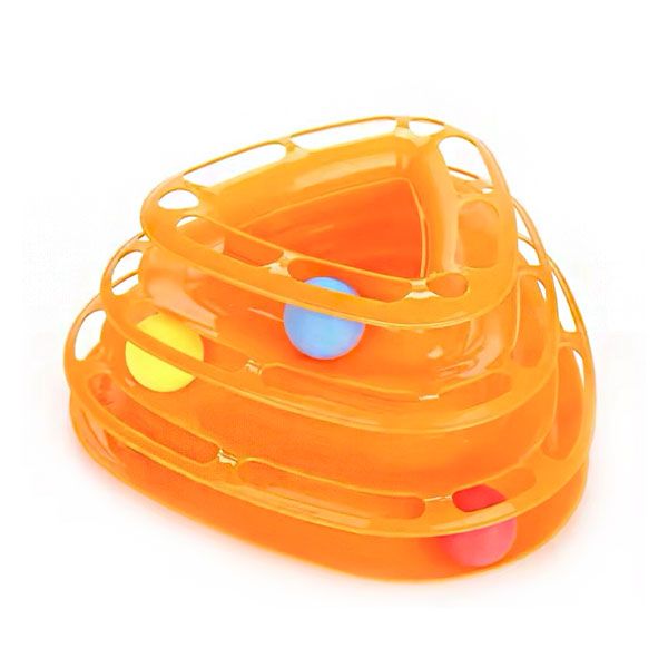 Іграшка для кота Track помаранчевий, 28х13 см  