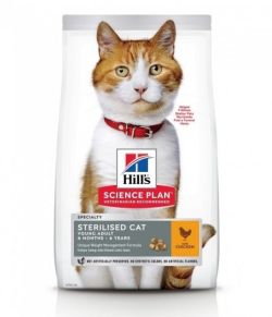 Hills (Хіллс) Adult Sterilised Cat Chicken-сухий корм з куркою для стерилізованих кішок 300 г