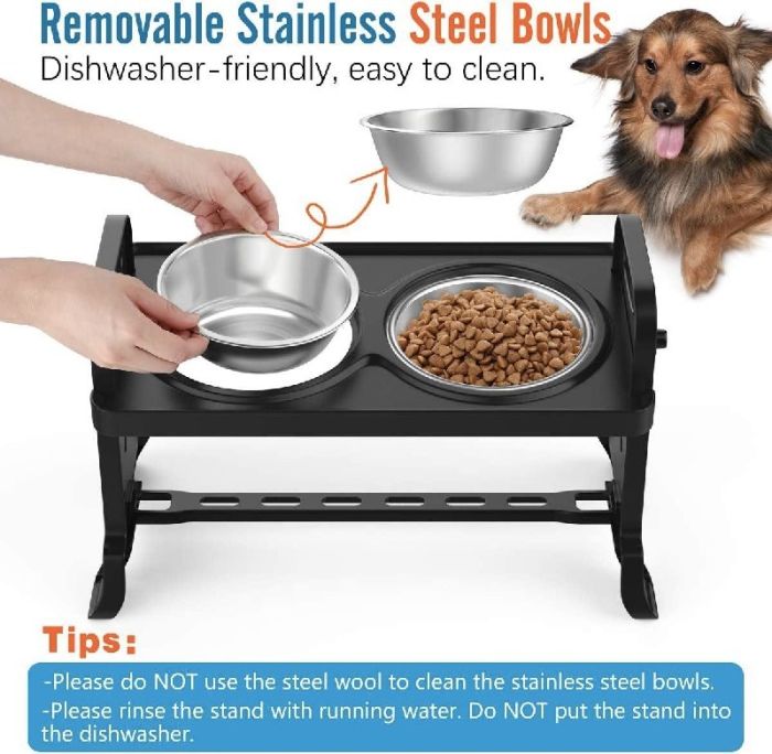 Барчики пластикові складні з металевими мисками 350мл миска4 ур. висоти