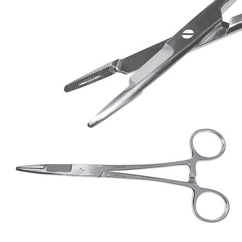 Голкотримач з ножицями по Olsen-Hegar 16см 