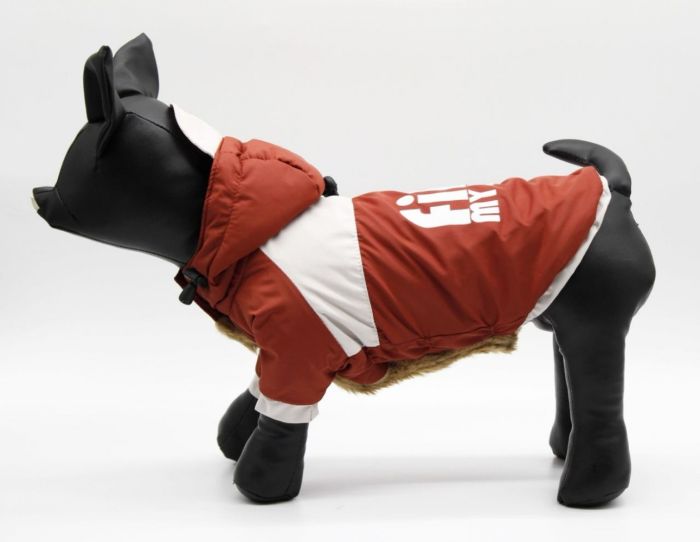 Октавія куртка з капюшоном, дівчинка, цеглястий. XS (А25В31-40см)