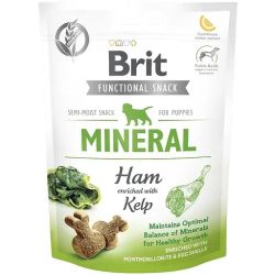 Ласощі для цуценят Brit Care Functional Snack Mineral з шинкою 150 гр. 