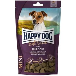 Ласощі Happy Dog Soft Snack Mini Ireland зі смаком лосося та кролика для собак 100 г 