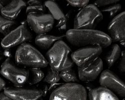 Ґрунт Галька чорна Ебон, вага 10 кг 15-25 мм