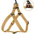 Шлея для собак BronzeDog золото пластиковий фастекс 1226 70Т 16мм (40-53см)