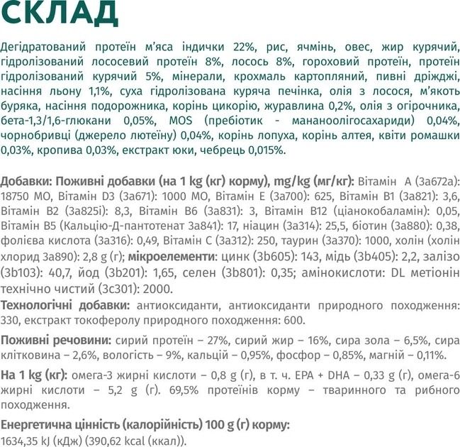 АКЦІЯ-30 Optimeal із високим вмістом лосося сухий корм для собак мініатюрних порід 4 кг 