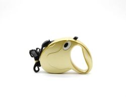 Рулетка Елеганс  5м трос, золото