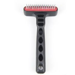 Гребінь для вовни пластиковий  504 однорядний 355017 