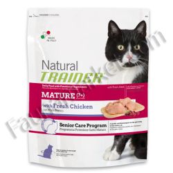 Trainer Natural MATURE With Fresh Chicken Для зрілих кішок у віці від 7 років зі свіжою куркою Акція 1,5 кг + 300г