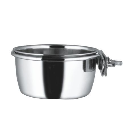 Миска для собак на кронштейні і на гвинті 9,5 см  300мл